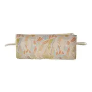 CESTO DOBRÁVEL 12 CM X 30 CM X 20 CM TÃO LONGE TÃO PERTO - SÁLVIA/CASCA DE URUCUM - Foto 2
