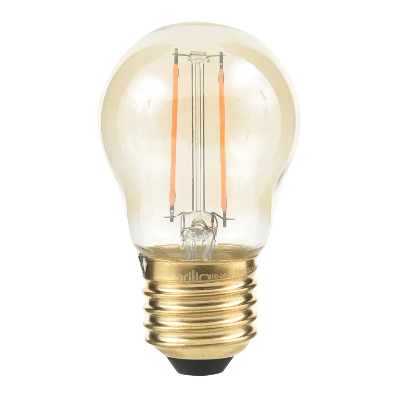 LÂMPADA LED FILAMENTO G45 E27 2,5W 127/220V BRILIA - HANBAR - Foto 1