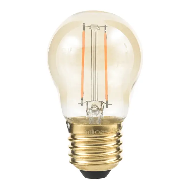 LÂMPADA LED FILAMENTO G45 E27 2,5W 127/220V BRILIA - HANBAR - Foto 1