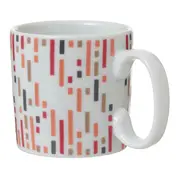 CANECA 110 ML PONTILHADO - VIN ROSÉ/GRIS BRULÉ - Foto 3