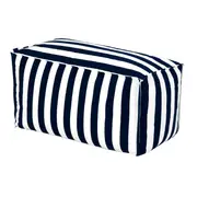 PUFF 90 CM X 45 CM BLUESTRIPE - AZUL ESCURO/BRANCO - Foto 1