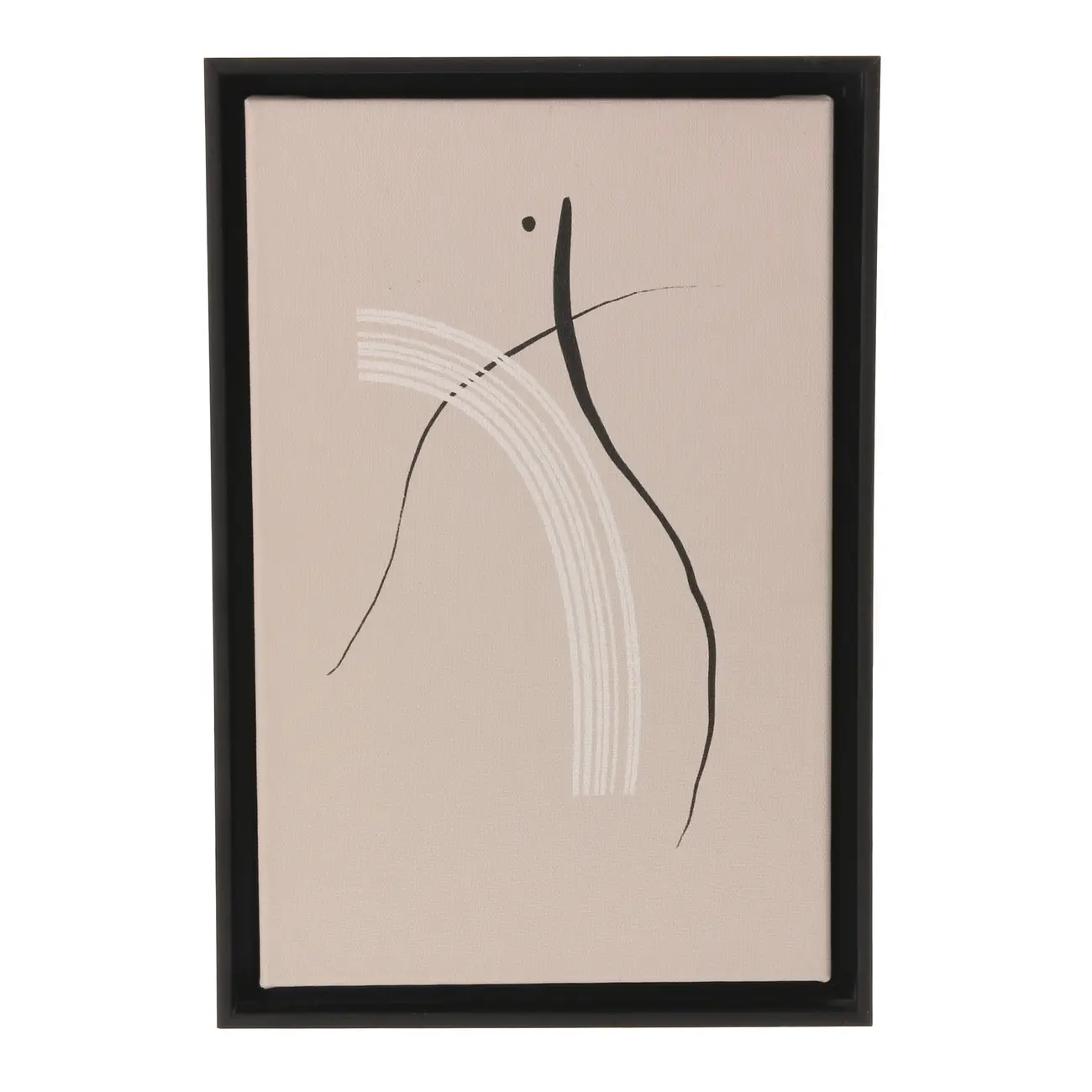 QUADRO 20 CM X 30 CM DANCING I - PRETO/MULTICOR - Foto 1