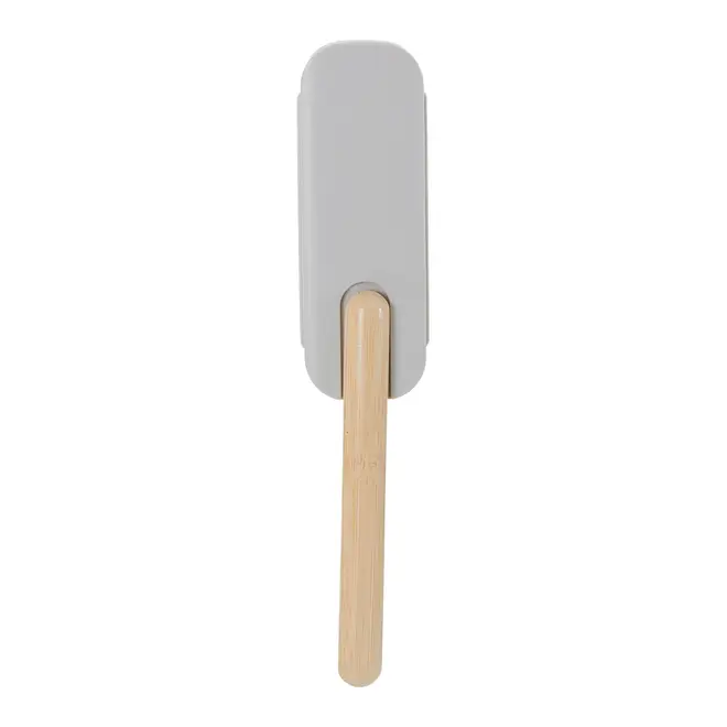 ESCOVA TIRA PELO COM SUPORTE BAMBUMIX - BAMBU/BEGE - Foto 11