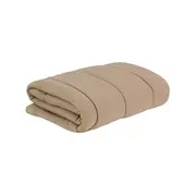 EDREDOM DUPLA-FACE SOLTEIRO 1,60 M X 2,40 M MISCELLAN - OFF WHITE/CAQUI - Foto 4
