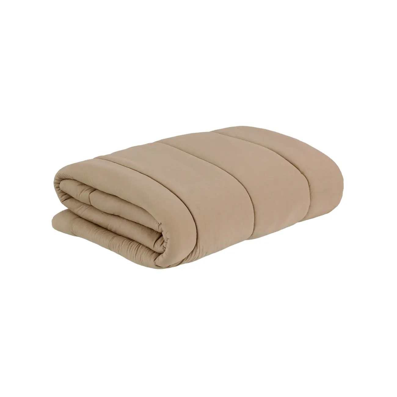 EDREDOM DUPLA-FACE SOLTEIRO 1,60 M X 2,40 M MISCELLAN - OFF WHITE/CAQUI - Foto 4
