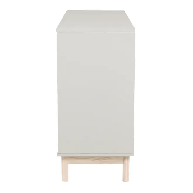 BUFFET 3 PORTAS 1,35 M X 38 CM SNAB - FLANDRES/NATURAL WASHED - Foto 8