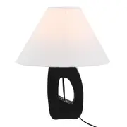 LUMINÁRIA DE MESA ÉBANY C/CUP A - EBANIZADO/BRANCO - Foto 2