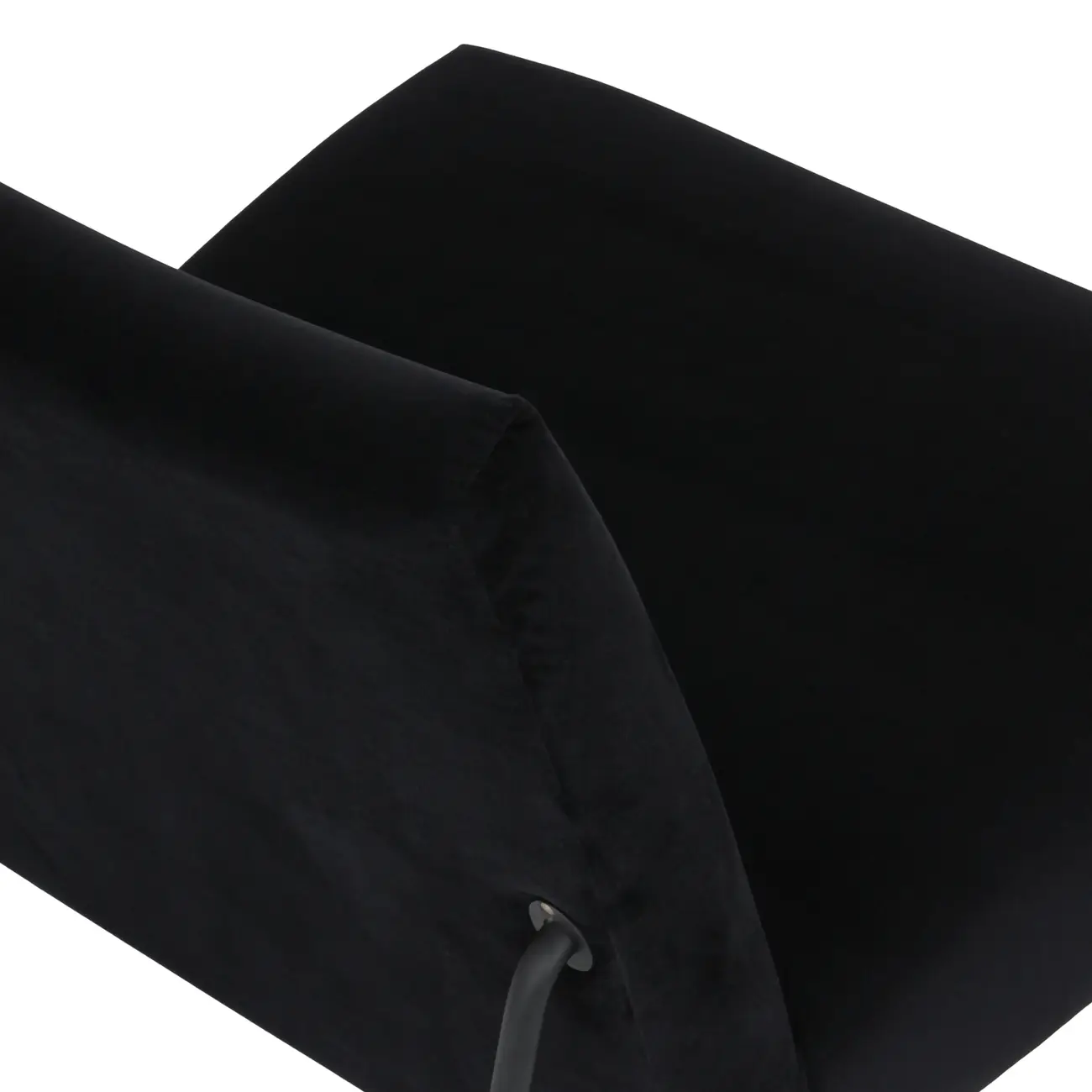 POLTRONA LEANING - PRETO/PRETO - Foto 7