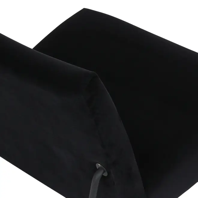 POLTRONA LEANING - PRETO/PRETO - Foto 7
