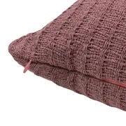 ALMOFADA 45 CM X 45 CM BAUME - VIN ROSE - Foto 3
