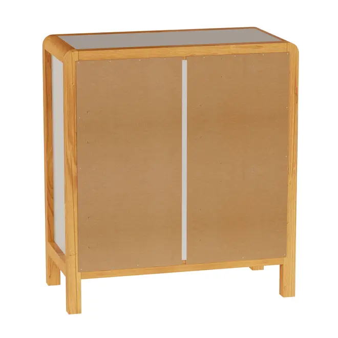 CÔMODA 4 GAVETAS 90 CM X 45 CM KANT - CAMELO/AMÊNDOA - Foto 17