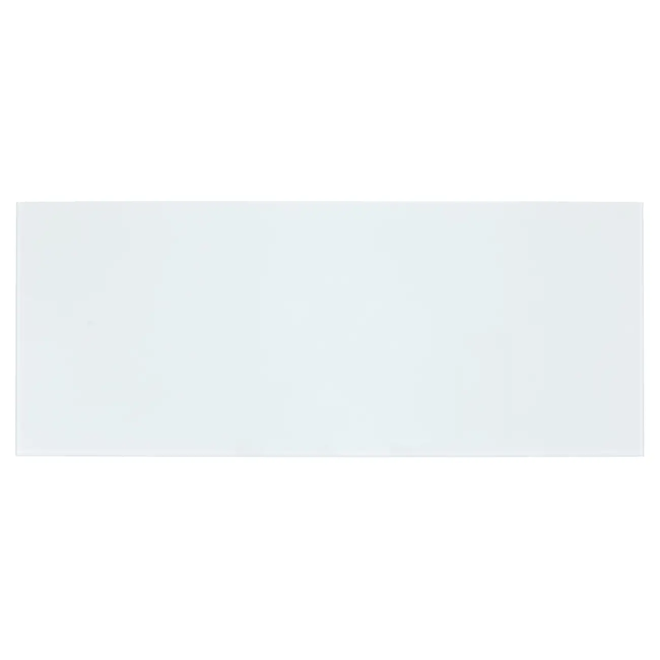 PRATELEIRA PARA ESTANTE VIDRO 6 MM X 90 CM X 37 CM VETRO - BRANCO - Foto 1