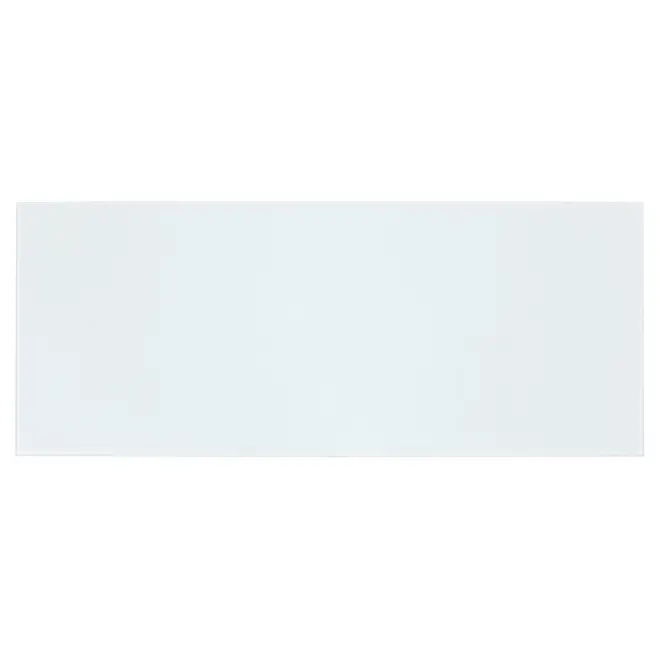 PRATELEIRA PARA ESTANTE VIDRO 6 MM X 90 CM X 37 CM VETRO - BRANCO - Foto 1