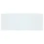 BRANCO - PRATELEIRA PARA ESTANTE VIDRO 6 MM X 90 CM X 37 CM VETRO