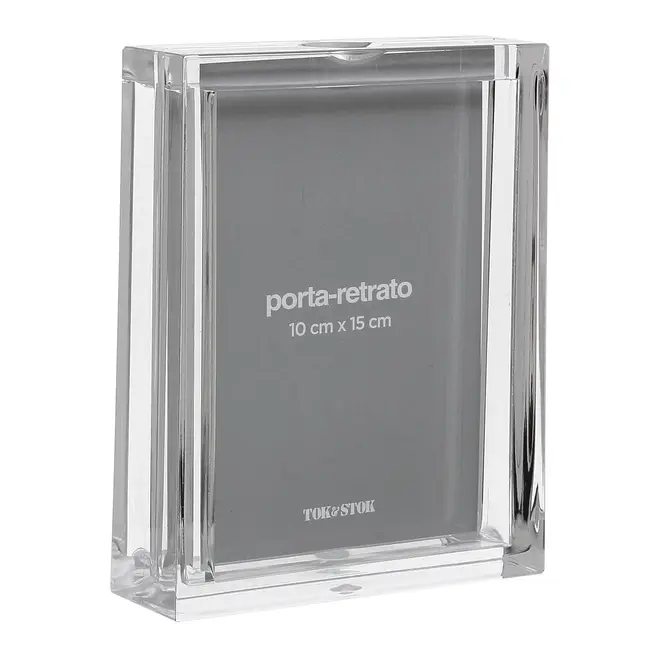 PORTA-RETRATO 10 CM X 15 CM LUKE - INCOLOR - Foto 2