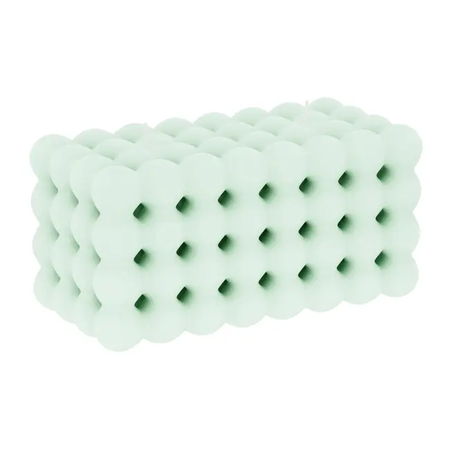 VELA 6 CM X 12 CM FUNNY BUBBLE - SORBET DE MENTA - Foto 16