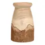 VASO 22 CM PAVLOVNA - PAULOWNIA/ENCERADO CASTANHO - Foto 1