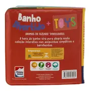 BANHO DIVERTIDO + TOYS: ANIMAIS DA FAZENDA LIVRO INFANTIL - MULTICOR - Foto 5