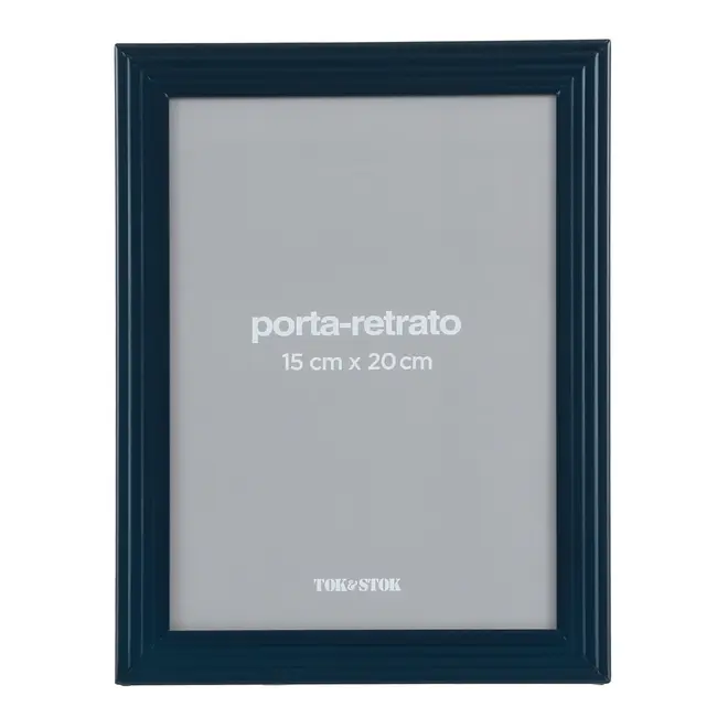 PORTA-RETRATO 15 CM X 20 CM STILLNESS - GALAXY BLUE - Foto 1