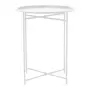 MESA LATERAL REDONDA 41 CM PLATTER - BRANCO - Foto 3