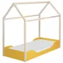 CAMA MONTESSORI JÚNIOR 78 CM PIN PLAY - BANANA/NATURAL WASHED - Foto 1