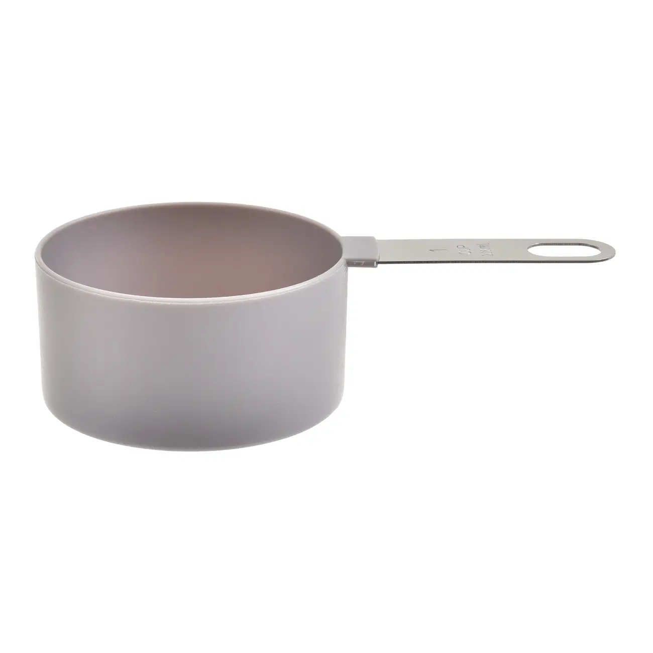 KIT COM 4 XÍCARAS MEDIDORAS PRATIC - ESTANHO/AÇO INOXIDÁVEL - Foto 4