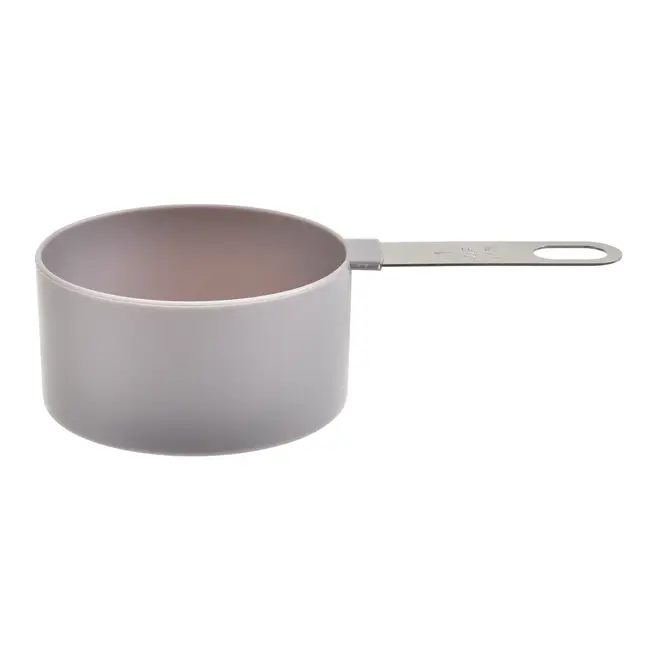 KIT COM 4 XÍCARAS MEDIDORAS PRATIC - ESTANHO/AÇO INOXIDÁVEL - Foto 4