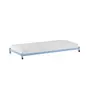 CAMA DE SOLTEIRO INFERIOR 78 CM FLAT - AZUL CLARO - Foto 25