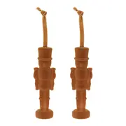 PINGENTE QUEBRA 15 CM NOZES FINE FESTIVITY - AREIA - Foto 1