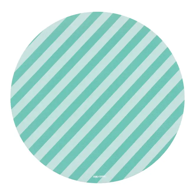 LUGAR AMERICANO 35 CM COLORFUN XMAS - SORBET DE MENTA/VERDE ÁGUA - Foto 1