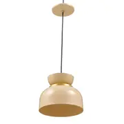 LUMINÁRIA DE TETO DROP WAIST - AREIA/OURO - Foto 3
