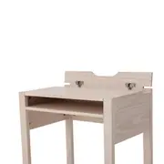 ESCRIVANINHA INFANTIL 58 CM X 40 CM WOOD FENCE - BRANCO LAVADO - Foto 6