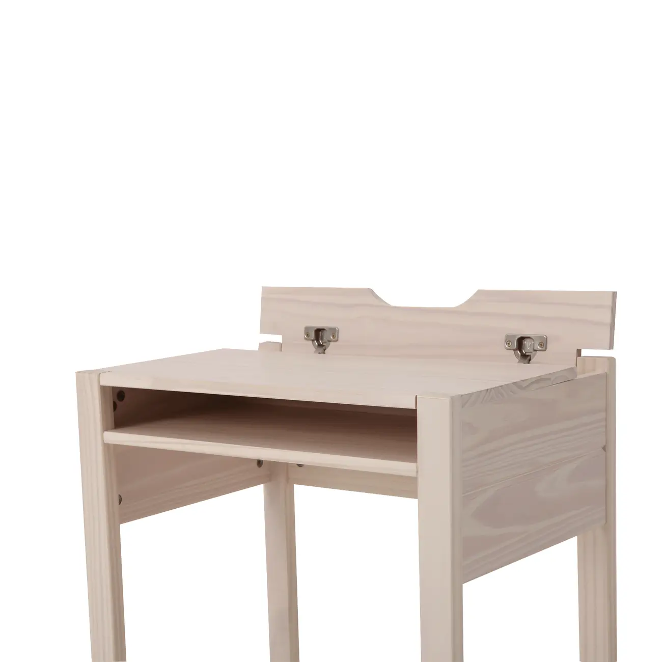 ESCRIVANINHA INFANTIL 58 CM X 40 CM WOOD FENCE - BRANCO LAVADO - Foto 6