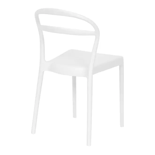 CADEIRA DE COZINHA EMPILHÁVEL THONIX - BRANCO - Foto 4