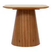 MESA LATERAL 60 CM X 60 CM ALLURE - FREIJÓ/FREIJÓ - Foto 3