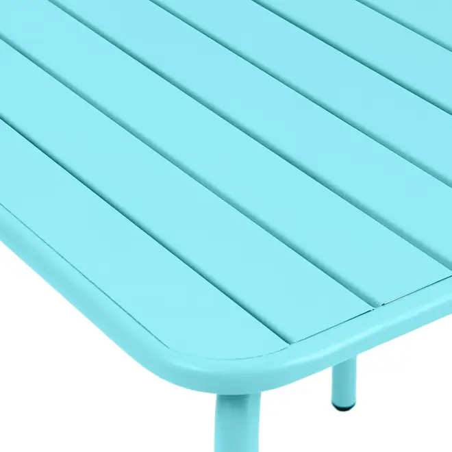 MESA 70 CM X 70 CM ALMARÉ - VERDE ÁGUA - Foto 7