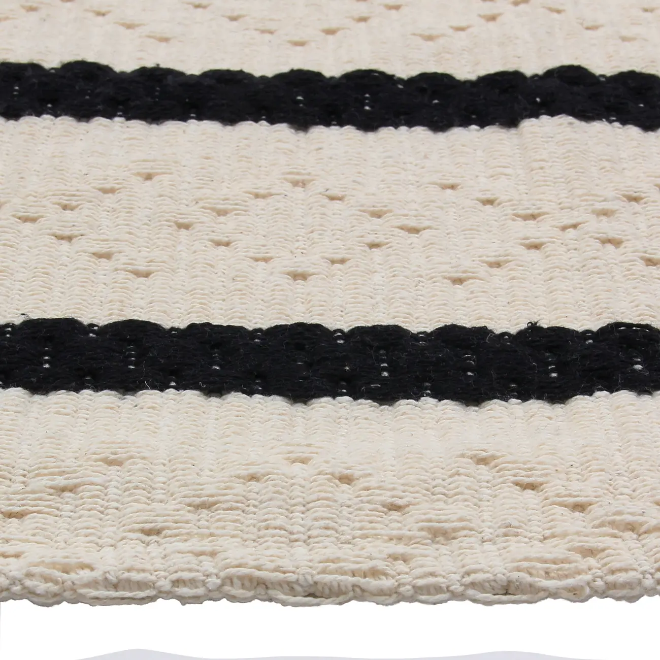 TAPETE 2 M X 2,50 M MURLES - BRANCO/PRETO - Foto 5
