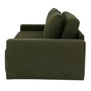 SOFÁ-CAMA RETRÁTIL E RECLINÁVEL 3 LUGARES SNOOZE - MUSGO - Foto 5