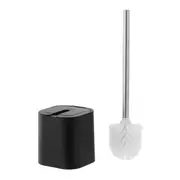 ESCOVA PARA BANHEIRO ZICHY - PRETO/INOX - Foto 4