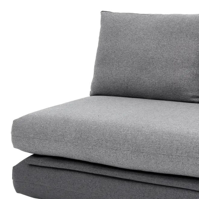 SOFÁ-CAMA 2 LUGARES LANCE DUPLO - KONKRET/ESTANHO - Foto 12