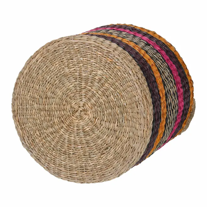 CESTO 45 CM X 35 CM X 35 CM BOLGATANGA - RELVA/MULTICOR - Foto 5