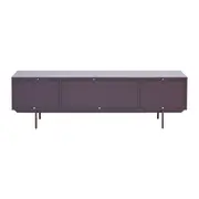 RACK 2 PORTAS/2 GAVETAS 1,80 M X 42 CM THE FOLD - RUBY MOCHA/RUBY MOCHA - Foto 11