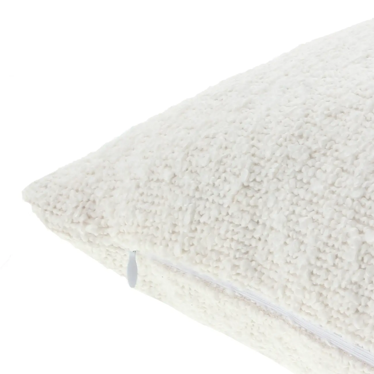 ALMOFADA 30 CM X 50 CM MOSS - BOUCLÉ BRANCO - Foto 2