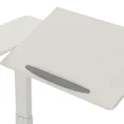 MESA LATERAL REGULÁVEL 80 CM X 40 CM COUCH WORKING - BRANCO/BRANCO - Foto 7