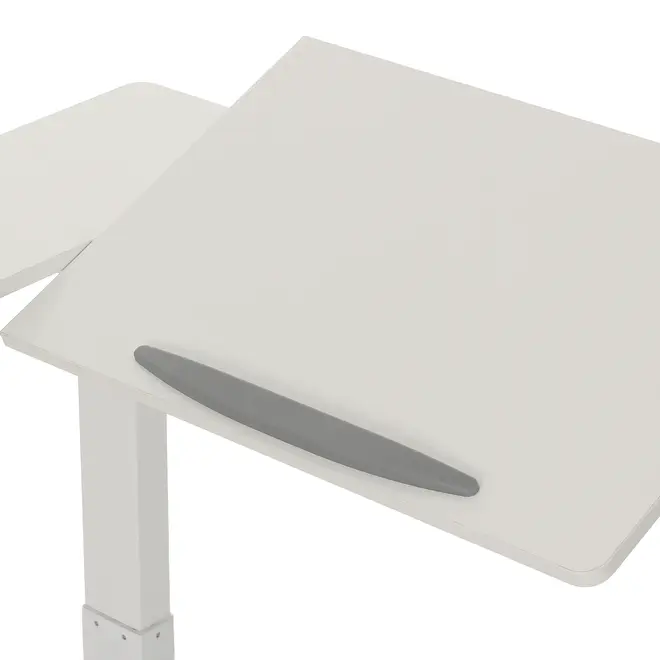 MESA LATERAL REGULÁVEL 80 CM X 40 CM COUCH WORKING - BRANCO/BRANCO - Foto 7