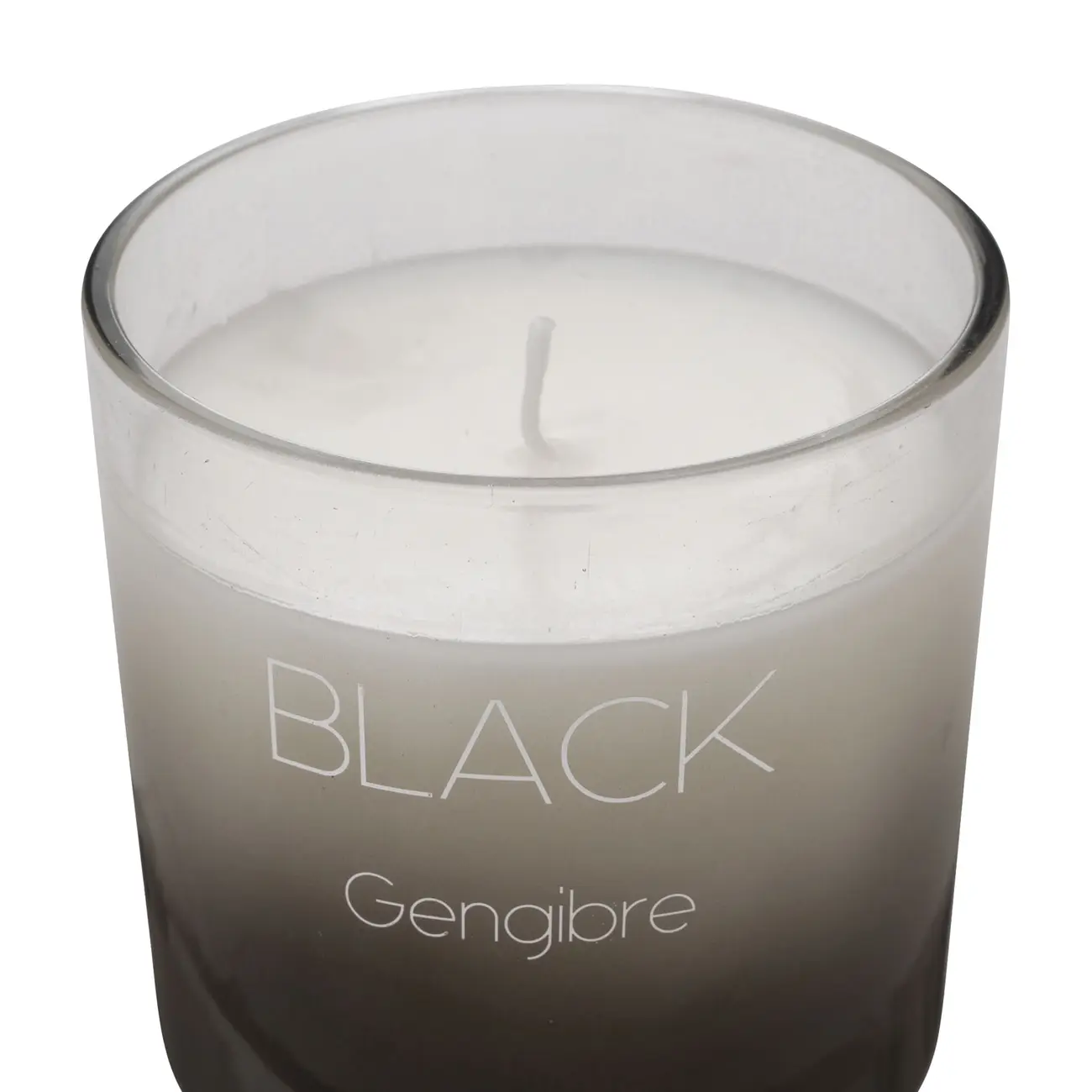 VELA PERFUMADA POTE GENGIBRE BLACK - PRETO/PRATA - Foto 3