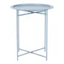 MESA LATERAL REDONDA 41 CM PLATTER - BLEU CENDRÉ - Foto 3