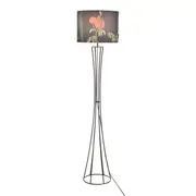 LUMINÁRIA DE CHÃO TORRE C/CUP H NATUREZ - PRETO/MULTICOR - Foto 2