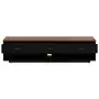 RACK 3 GAVETAS 1,80 M X 43 CM PELICANO - PRETO/NOZES - Foto 3
