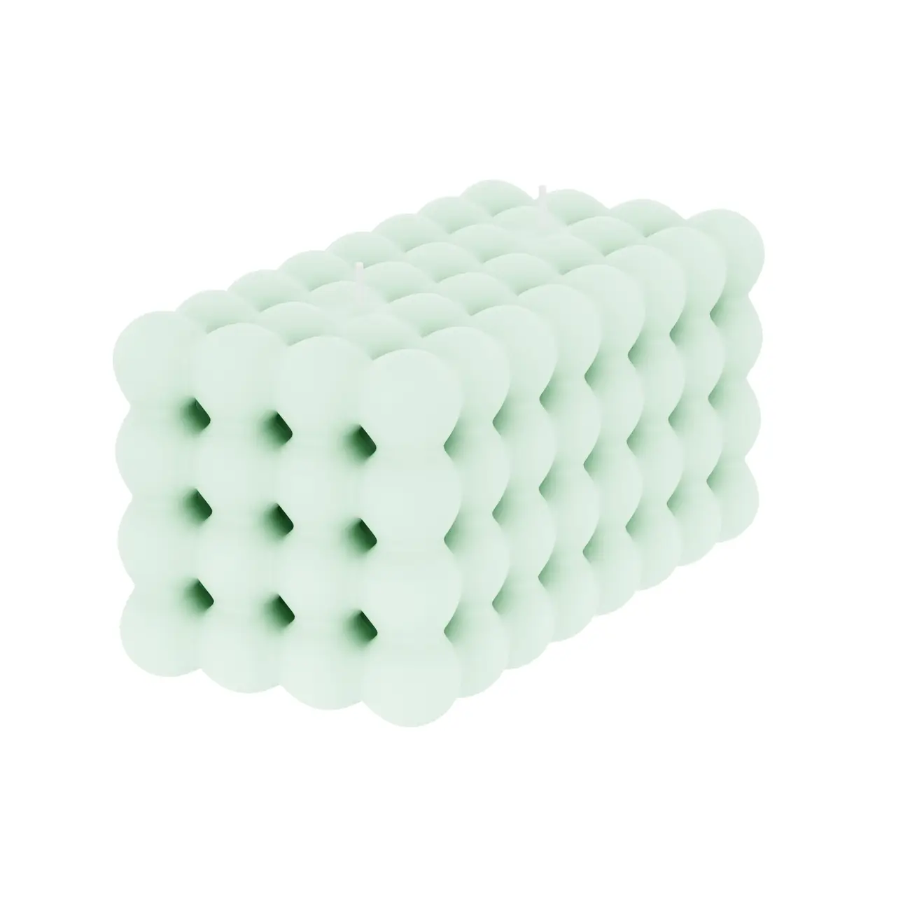 VELA 6 CM X 12 CM FUNNY BUBBLE - SORBET DE MENTA - Foto 8